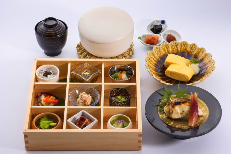 Japanese bento style “cuisine oshima”