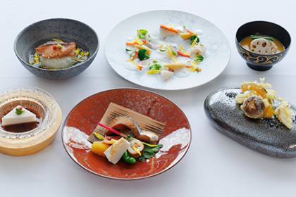 Seasonal Japanese lunch