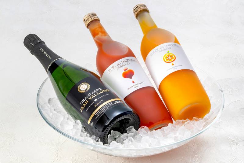 Champagne Breakfast Chirashi Sushi Bowl